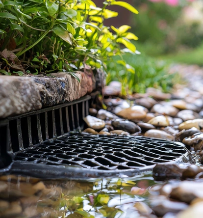 Residential drainage work at a Los Angeles property