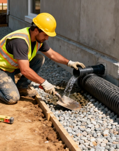 Residential drainage system inspection in Los Angeles