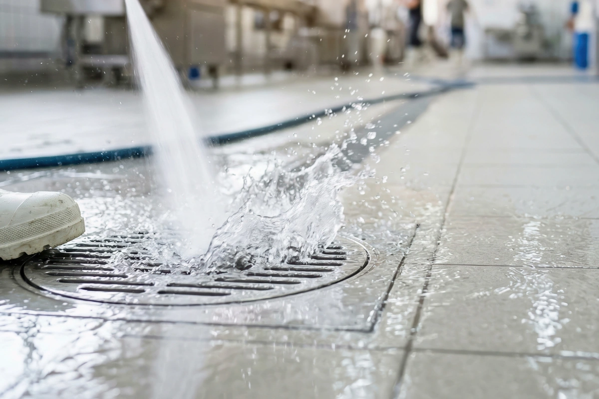 Emergency drain cleaning service for a clogged drain in Los Angeles