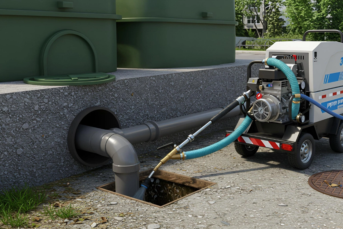 Professional hydro-jetting drain cleaning in Los Angeles